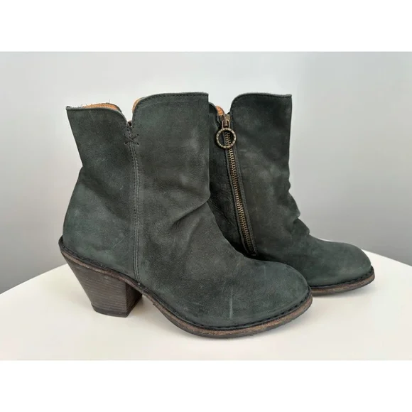 Fiorentini Baker Leather Ankle Boots Size 37